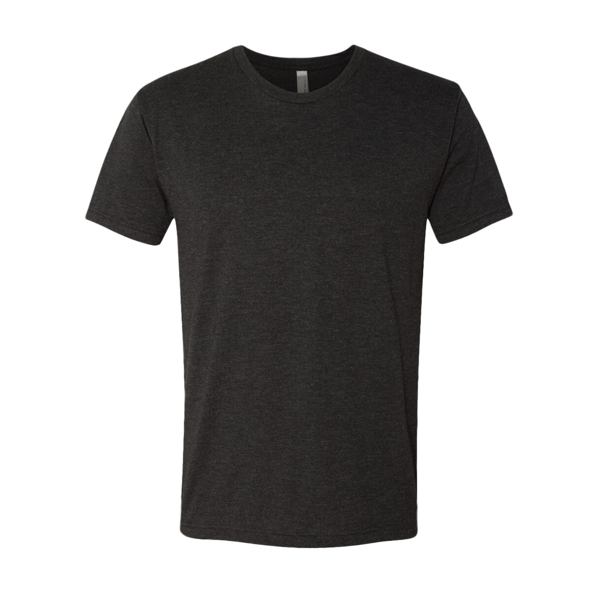 Front-view-Next-Level-6010-tri-blend-t-shirt-for-custom-DTF-transfers-screen-printing-embroidery