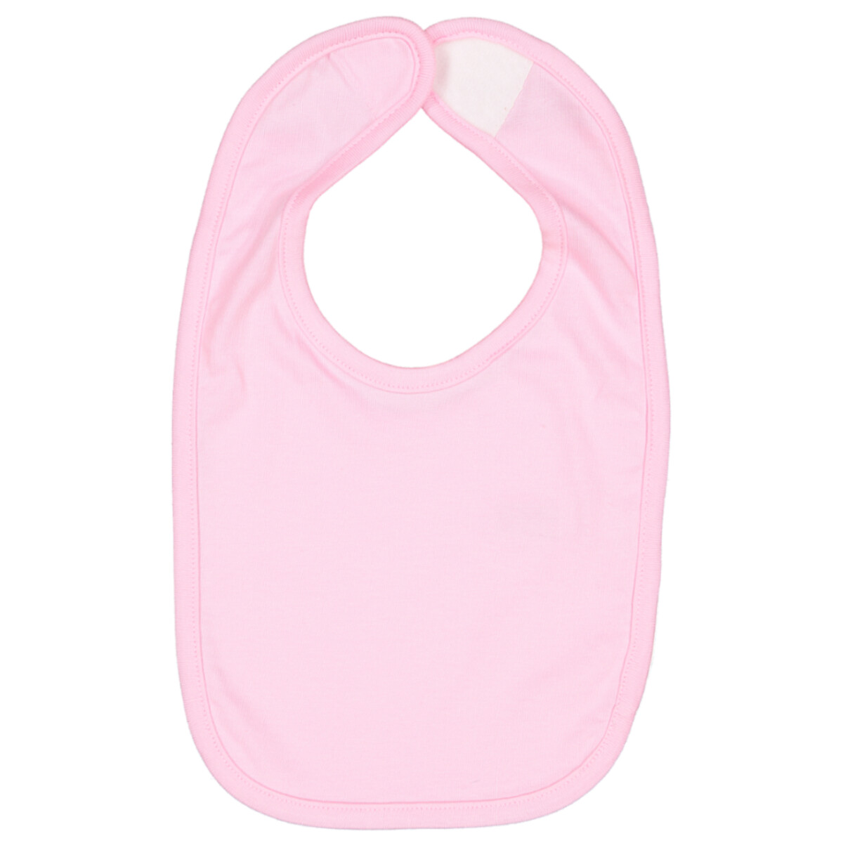 Front-view-Rabbit-Skins-1005-Premium-Baby-Bibs-for-printing-with-custom-DTF-transfers-screen-printing-DTG-printing-embroidery