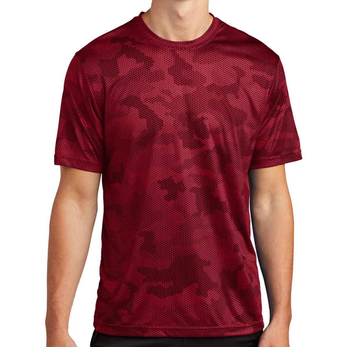 Front-ST370-Hex-Camo-Tees-for-custom-screen-printing-DTF-transfers-embroidery
