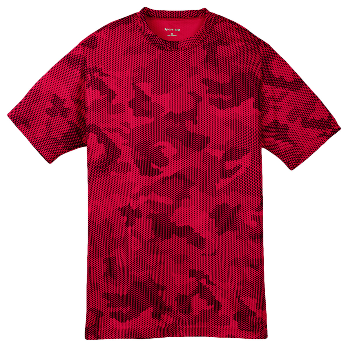 Front-YST370-Camo-Hex-shirts-for-DTF-transfers-custom-screen-printing-embroidery