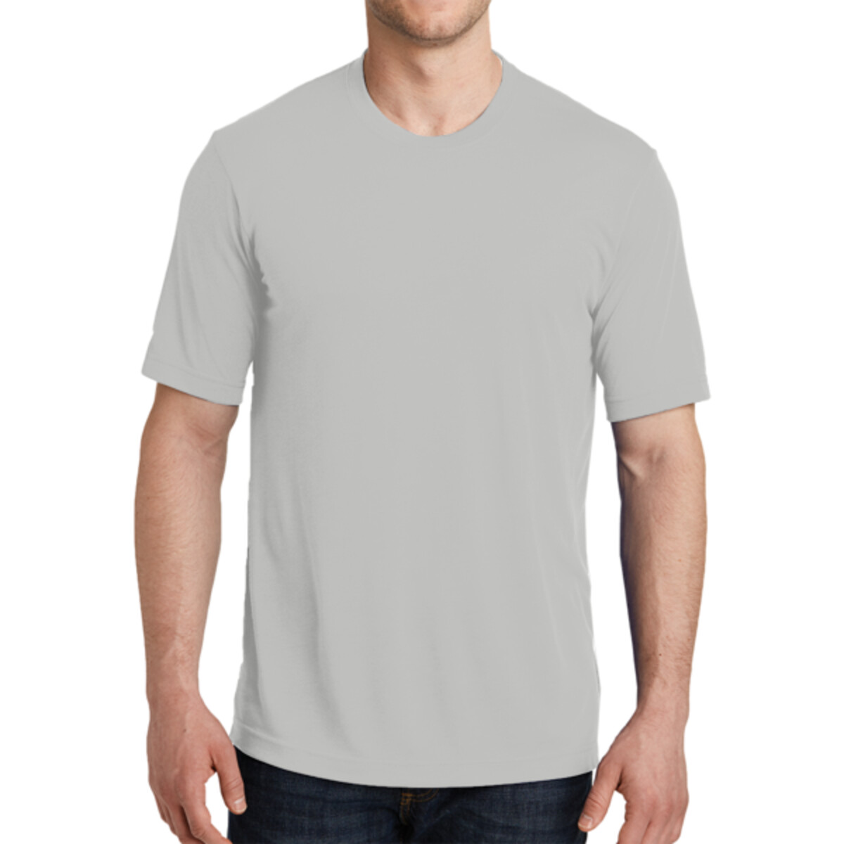 Front-view-ST450-Competitor-Cotton-Touch-Tshirt-For-high-quality-soft-DTF-transfers-custom-screen-printing