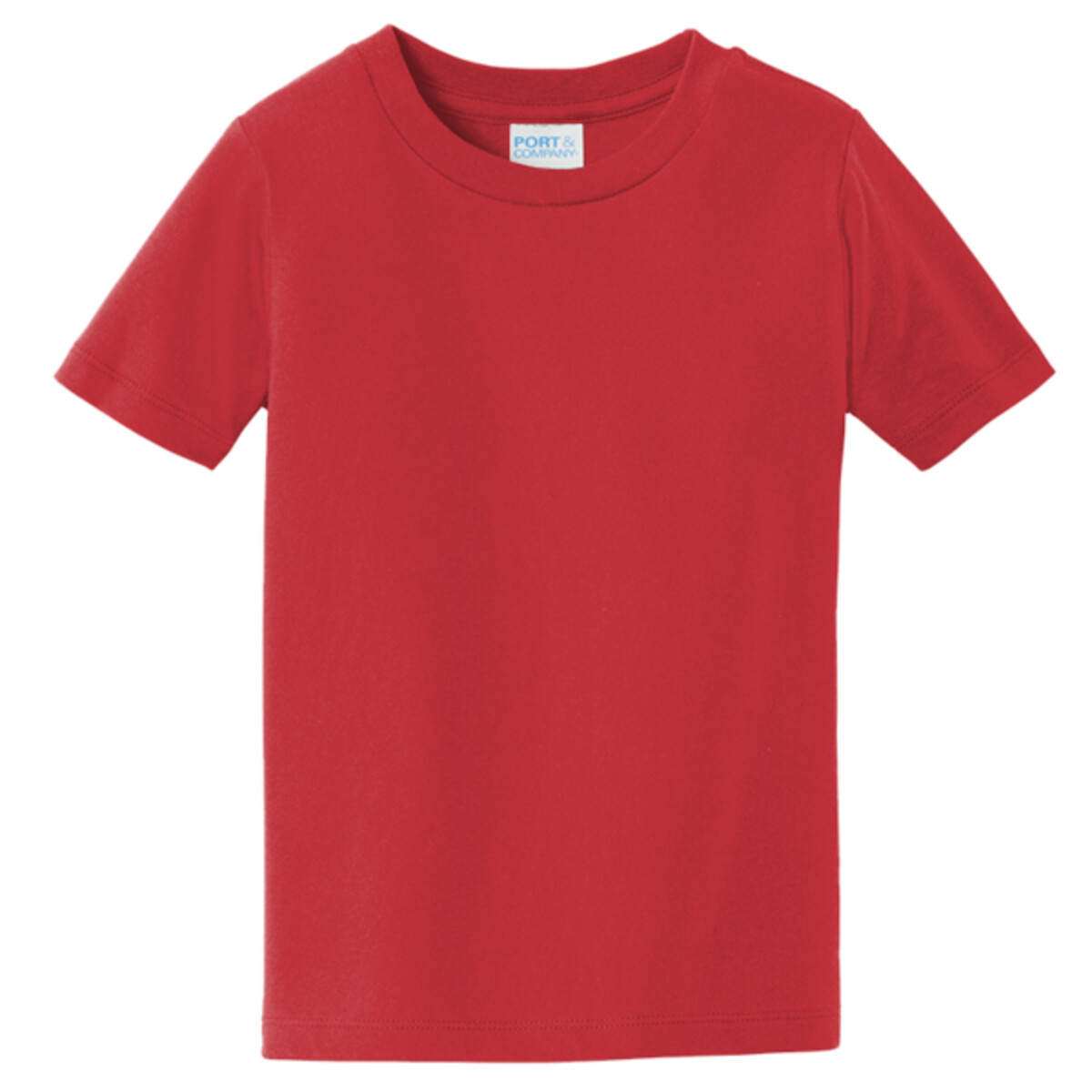 Front-view-PC450TD-toddler-short-sleeve-t-shirt-for-custom-screen-printing-DTG-printing-DTF-transfers-embroidery