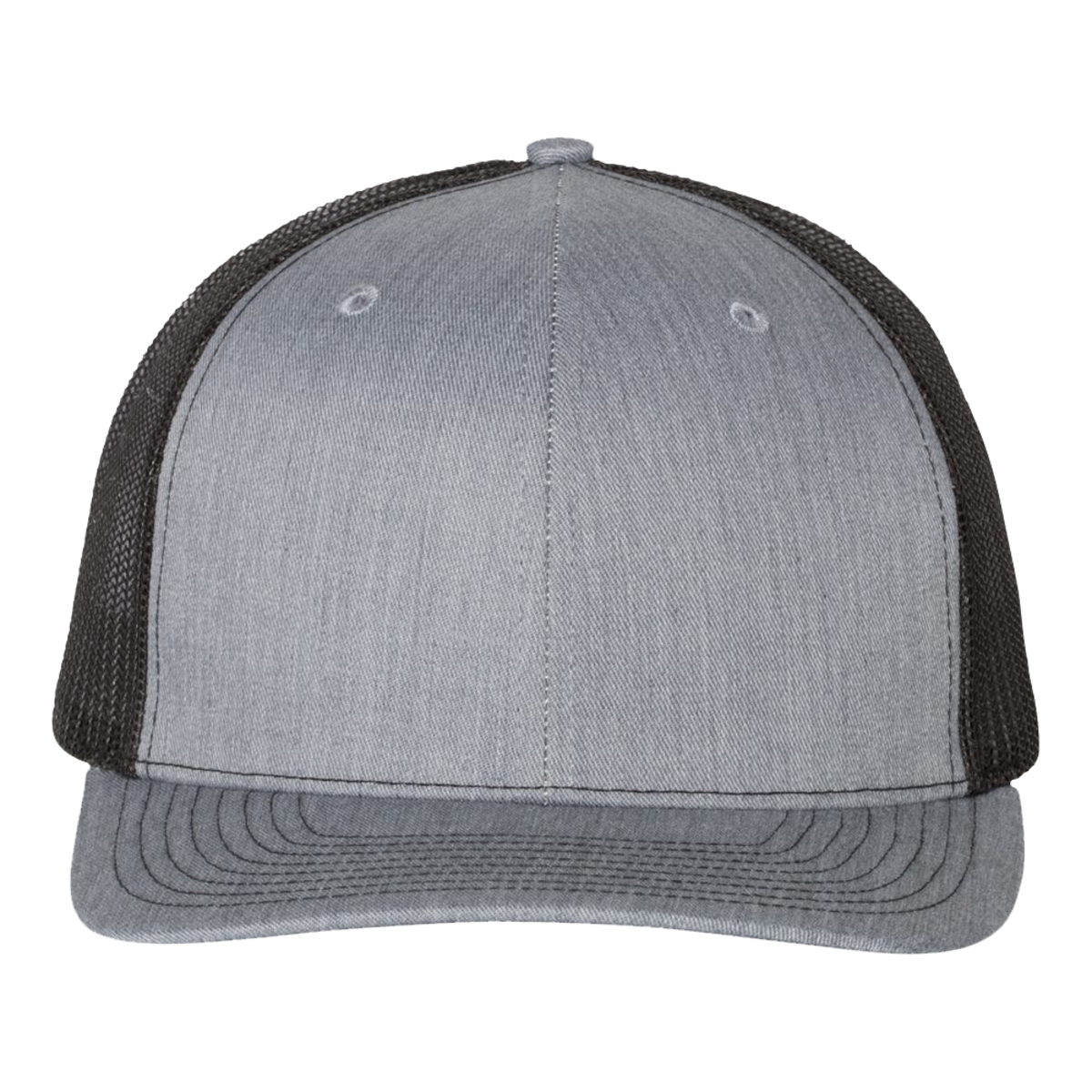 Front-view-Richardson-112-Trucker-cap-for-embroidery-3D-Puff-Bubble-Raised-or-custom-DTF-Transfers-logo-on-caps