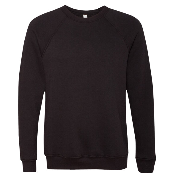 Front-Bella-Canvas-3901-Sponge-Fleece-sweatshirt-for-custom-screen-printing-DTF-transfers-DTG-printing-embroidery