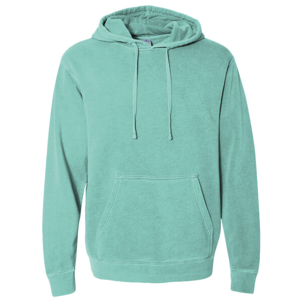 Front-view-PRM4500-Independent-Trading-Company-Pigment-Dyed-Garment-Washed-Hoodies-for-custom-printing-DTF-transfers-DTG-printing-embroidery