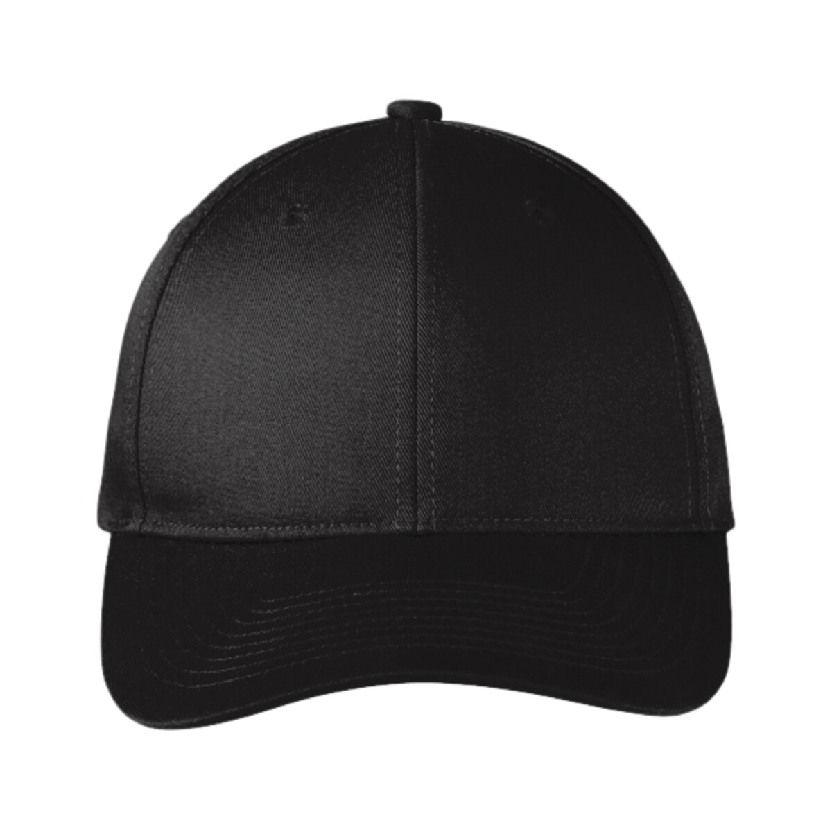 Front-C801-Port-Authority-Fine-Twill-Snapback-6-Panel-Cap-for-custom-embroidery-DTF-transfers-1-piece-minimum