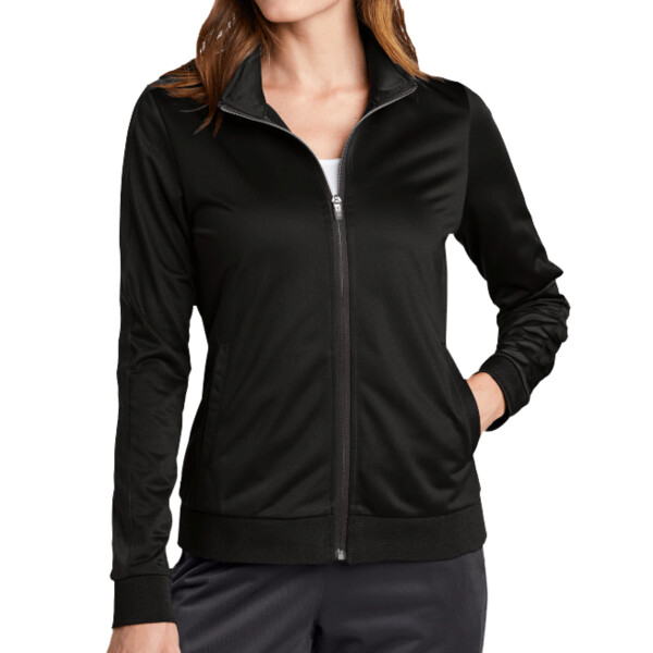 Front-LST94-Best-ladies-Jacket-For-Hospital-workers-DTF-transfers-custom-embroidery-screen-printing-patches