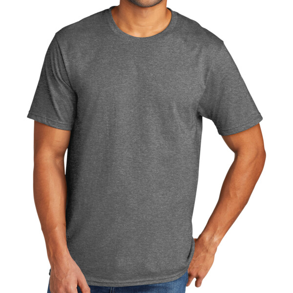 Front-view-PC330-triblend-t-shirt-for-custom-screen-printing-DTF-transfers-digital-squeegee-DTG-printing