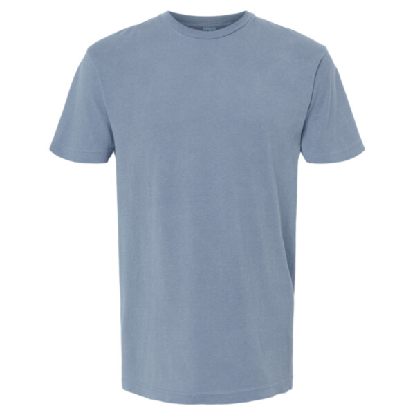 Front-view-6500M-Garment-Dyed-t-shirt-for-custom-screen-printing-DTF-transfers-DTG-printing-embroidery