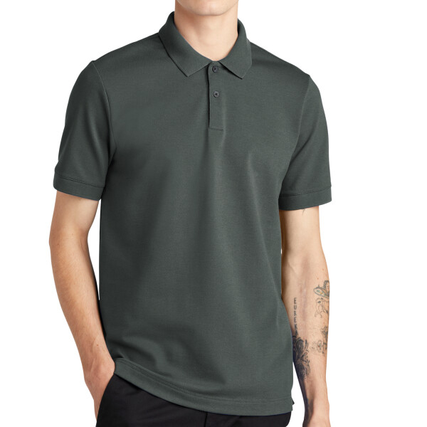 Front-Brooks-Brothers-Mens-MM1000-Stretch-Heavyweight-Pique-Polo-for-custom-embroidery-DTF-transfers