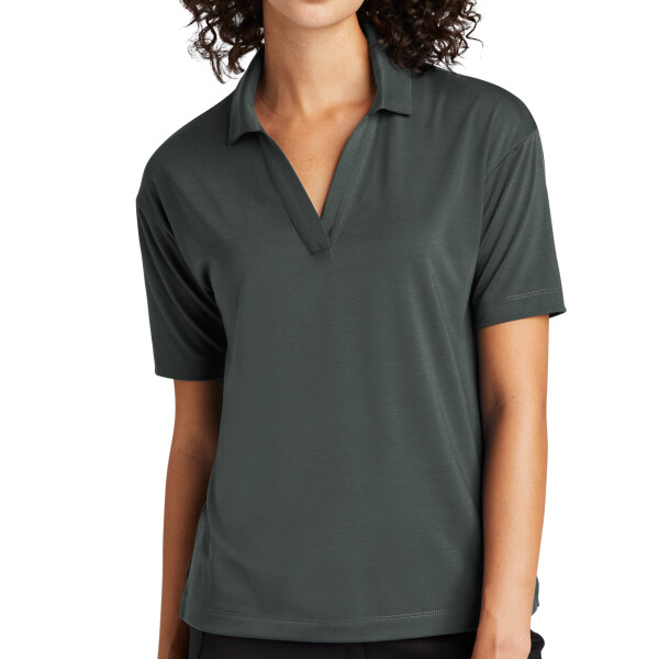 Front-Mercer+Mettle-Womens-MM1015-Stretch-Jersey-Polo-for-custom-embroidery-DTF-transfers