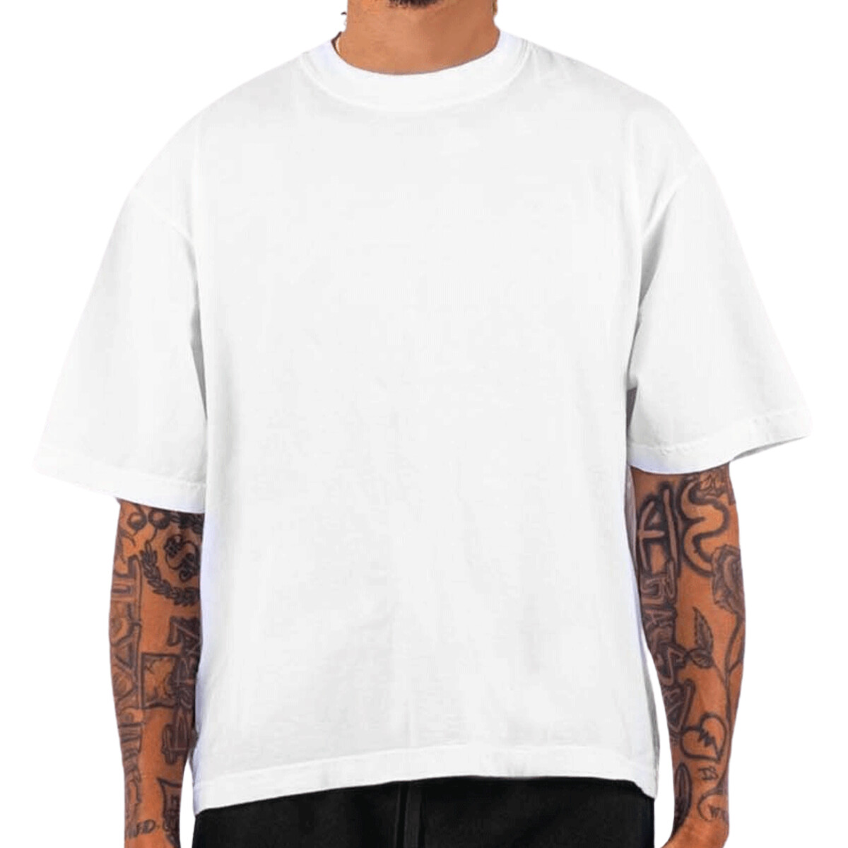 Front--view-Shaka-Wear-SHGDD-garment-dyed-drop-shoulder-t-shirt-for-custom-screen-printing-DTF-transfers-DTG-printing-embroidery
