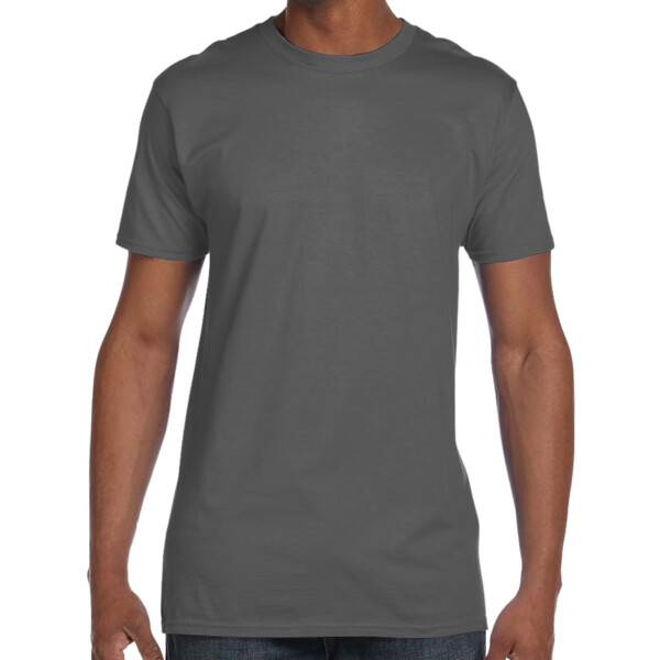Front-view-Hanes-498PT-Perfect-Pre-treat-t-shirt-for-custom-DTG-printing-direct-to-garment-printing