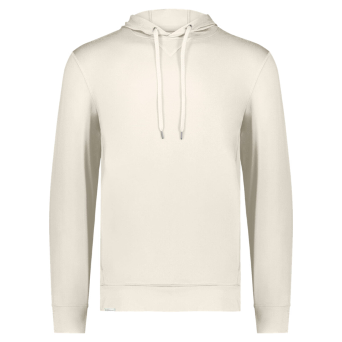Front-view-Holloway-222598-Eco-Revive-Ventura-soft-knit-hoodie-with-custom-screen-printing-embroidery-DTF-transfer-printing