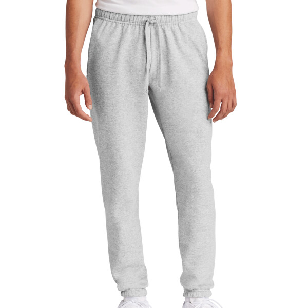 Front-view-PC78SP-Core-fleece-sweatpants-for-custom-screen-printing-embroidery-DTF-transfers
