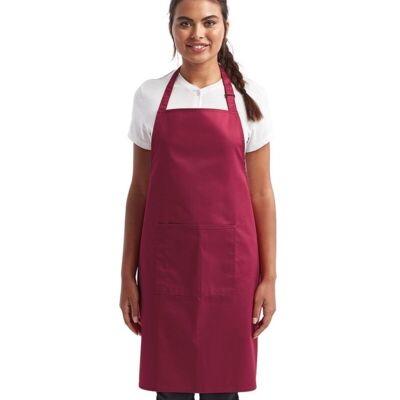 Recycled Bib Apron with Pocket Thumbnail
