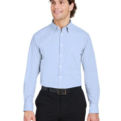 CrownLux Performance® Microstripe Dress Shirt Thumbnail