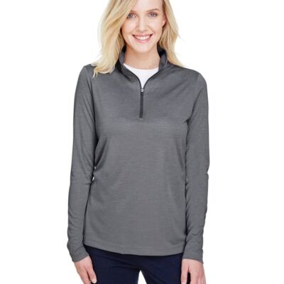 Women's Zone Sonic Heather Performance Quarter-Zip Pullover Thumbnail