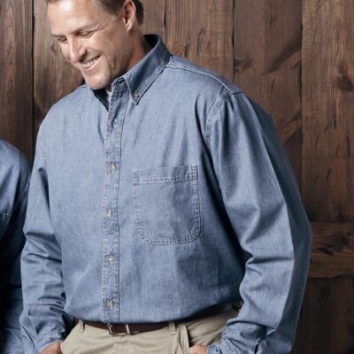 Denim Shirt Tall Sizes Thumbnail