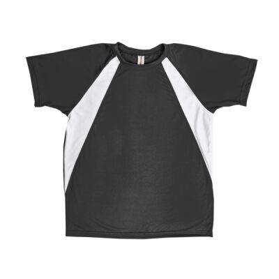 AJ824 Men's Raglan Colorblock Tee Thumbnail