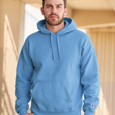 Garment-Dyed Hooded Sweatshirt Thumbnail