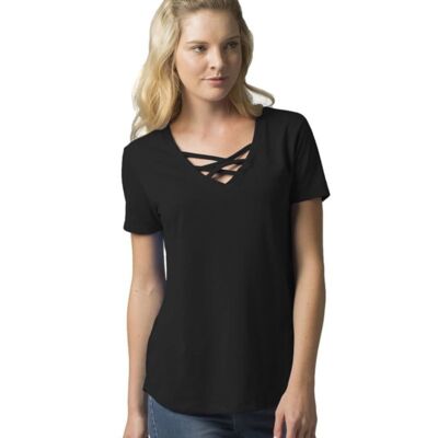 Boxercraft T27 Women’s Cage Front T-Shirt Thumbnail