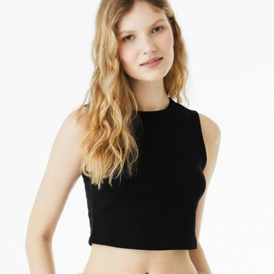Bella Canvas 1013 - Women's Micro Rib Muscle Crop Tank Thumbnail