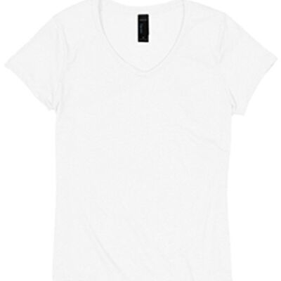 Ladies' X-Temp® Triblend V-Neck T-Shirt Thumbnail
