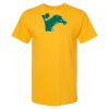 Men's Gold Soft Touch T-Shirt Thumbnail
