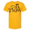 Men's Gold Soft Touch T-Shirt Thumbnail