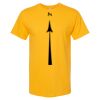 Men's Gold Soft Touch T-Shirt Thumbnail