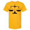 Men's Gold Soft Touch T-Shirt Thumbnail