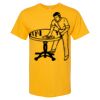 Men's Gold Soft Touch T-Shirt Thumbnail