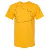 Men's Gold Soft Touch T-Shirt Thumbnail