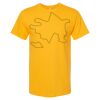 Men's Gold Soft Touch T-Shirt Thumbnail