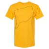 Men's Gold Soft Touch T-Shirt Men's Gold Soft Touch T-Shirt Thumbnail