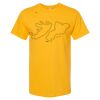 Men's Gold Soft Touch T-Shirt Thumbnail
