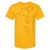 Men's Gold Soft Touch T-Shirt Thumbnail