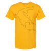 Men's Gold Soft Touch T-Shirt Thumbnail