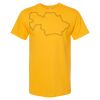 Men's Gold Soft Touch T-Shirt Thumbnail