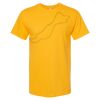 Men's Gold Soft Touch T-Shirt Thumbnail