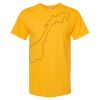 Men's Gold Soft Touch T-Shirt Thumbnail