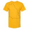 Men's Gold Soft Touch T-Shirt Thumbnail