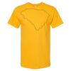 Men's Gold Soft Touch T-Shirt Thumbnail