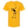 Men's Gold Soft Touch T-Shirt Thumbnail