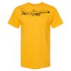 Men's Gold Soft Touch T-Shirt Thumbnail