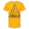 Men's Gold Soft Touch T-Shirt Thumbnail