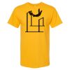 Men's Gold Soft Touch T-Shirt Men's Gold Soft Touch T-Shirt Thumbnail