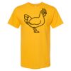 Men's Gold Soft Touch T-Shirt Thumbnail