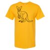Men's Gold Soft Touch T-Shirt Thumbnail